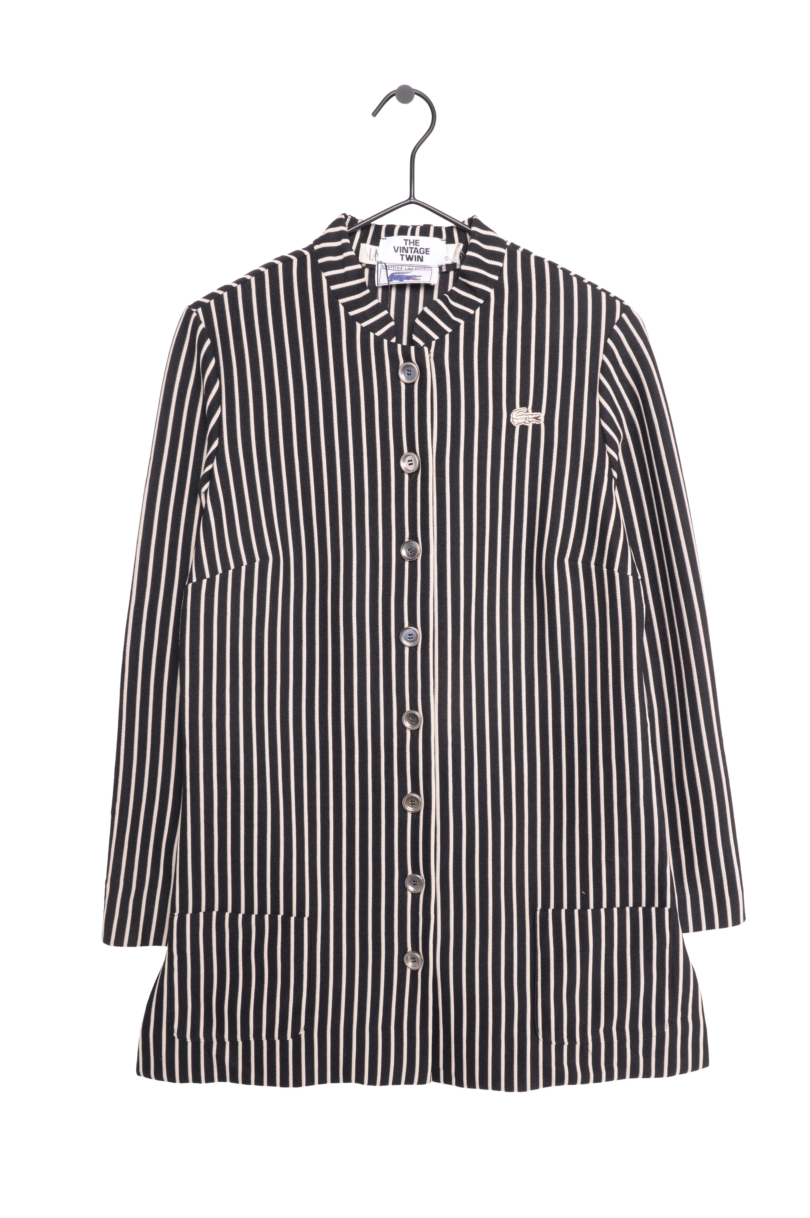 1960s Striped Lacoste Blazer