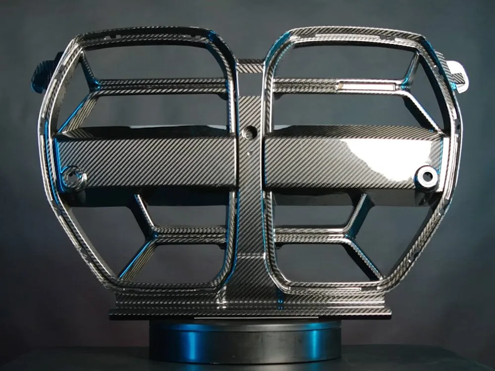 2020-2025 BMW M3 (G80) / M4 (G82 / G83) CSL Inspired Dry Carbon Full Replacement Kidney Grille