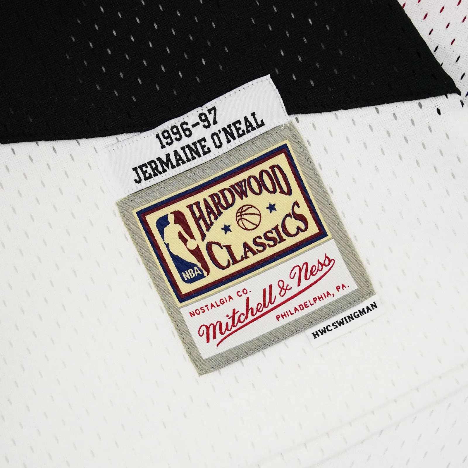 Jermaine O'Neal Portland Trail Blazers 96-97 HWC Swingman Jersey - White